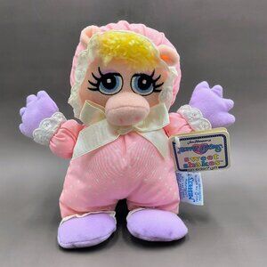Eden Muppet Babies Miss Piggy Sweet Shakes Rattle Plush Doll 8"
